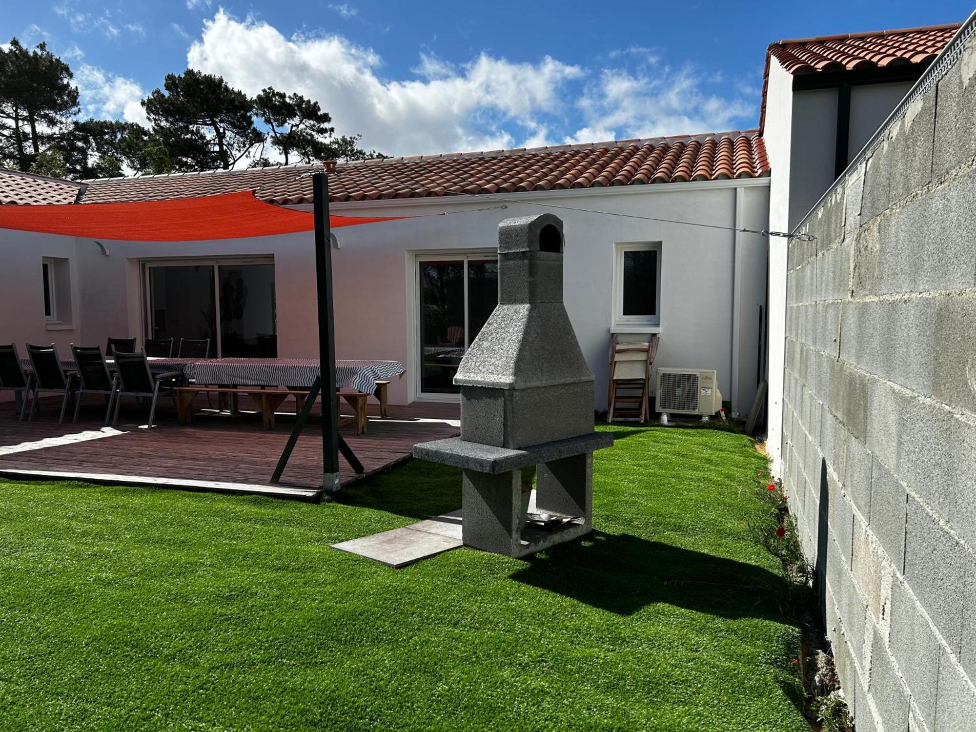 St Jean De Monts Maison Neuve 15 Pers 6Ch La Parée Preneau Exteriör bild